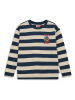 LEGO Longsleeve "Taj 601" in Dunkelblau/ Beige