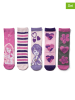 LEGO 5er-Set: Socken "Ayo 602" in Pink/ Rosa/ Lila