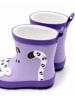 Denokids Gummistiefel "Leopard" in Lila