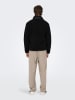 ONLY & SONS Fleece vest "Dallas" zwart