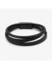 Nakkash Leren armband zwart