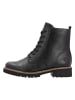 remonte Leder-Stiefel in Schwarz