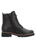 remonte Leder-Stiefel in Schwarz
