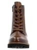 remonte Leder-Stiefel in Hellbraun