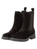remonte Leder-Chelsea Boots in Schwarz