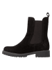 remonte Leder-Chelsea Boots in Schwarz
