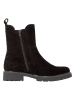 remonte Leder-Chelsea Boots in Schwarz