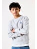 Garcia Sweatshirt in Hellgrau/ Blau