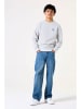 Garcia Sweatshirt in Hellgrau/ Blau