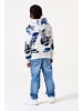 Garcia Hoodie wit/blauw