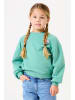Garcia Sweatshirt in Türkis/ Rosa