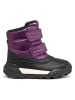 Geox Winterlaarzen "Trekkyup" paars/zwart