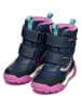 Geox Winterstiefel "Trekkyup" in Dunkelblau/ Lila