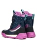 Geox Winterstiefel "Trekkyup" in Dunkelblau/ Lila