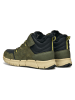 Geox Skórzane botki "Flexyper" w kolorze khaki