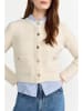 Rich & Royal Cardigan in Beige