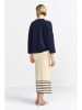 Rich & Royal Bluza w kolorze granatowym