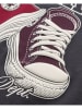 Converse Shirt antraciet/rood