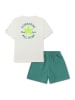 Converse 2-delige outfit wit/groen