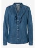 More & More Jeansbluse in Blau