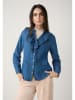 More & More Jeansbluse in Blau