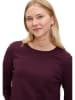 CARTOON Pullover in Aubergine