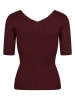 NÜMPH Sweter "Nuayelet" w kolorze bordowym