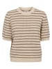 NÜMPH Pullover "Nunicole" in Beige/ Braun
