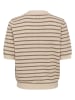 NÜMPH Pullover "Nunicole" in Beige/ Braun