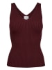 NÜMPH Top "Nucerys" w kolorze bordowym