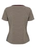 NÜMPH Shirt "Nualexa" beige/bordeaux
