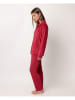 admas Pyjama rood