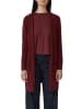 s.Oliver Cardigan in Bordeaux