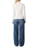 comma Rollkragenpullover in Weiß