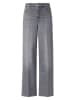 comma Jeans - Wide leg - in Grau