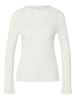 comma Longsleeve in Weiß