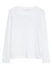 comma Longsleeve in Weiß