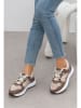 C'M Sneakers in Braun/ Beige