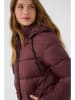 Kaffe Winterjacke in Bordeaux