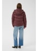 Kaffe Winterjacke in Bordeaux