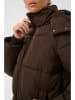 Kaffe Winterjacke in Hellbraun