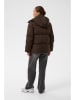 Kaffe Winterjacke in Dunkelbraun