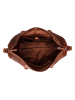 HIDE & STITCHES Leren reistas bruin - (B)56 x (H)33 x (D)22 cm