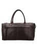 HIDE & STITCHES Leren reistas bruin - (B)56 x (H)33 x (D)22 cm