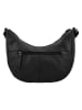 HIDE & STITCHES Leren schoudertas zwart - (B)26,5 x (H)16 x (D)6,5 cm