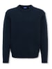 ONLY & SONS Junior Sweter "James" w kolorze granatowym