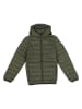 JACK & JONES Junior Kurtka pikowana "Bradley" w kolorze khaki