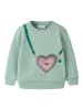 name it Sweatshirt "Nora" groen