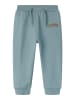 name it Spodnie dresowe "Sereno" w kolorze błękitnym