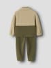 Lil Atelier 2-delige fleeceoutfit "Laspektra" kaki/beige
